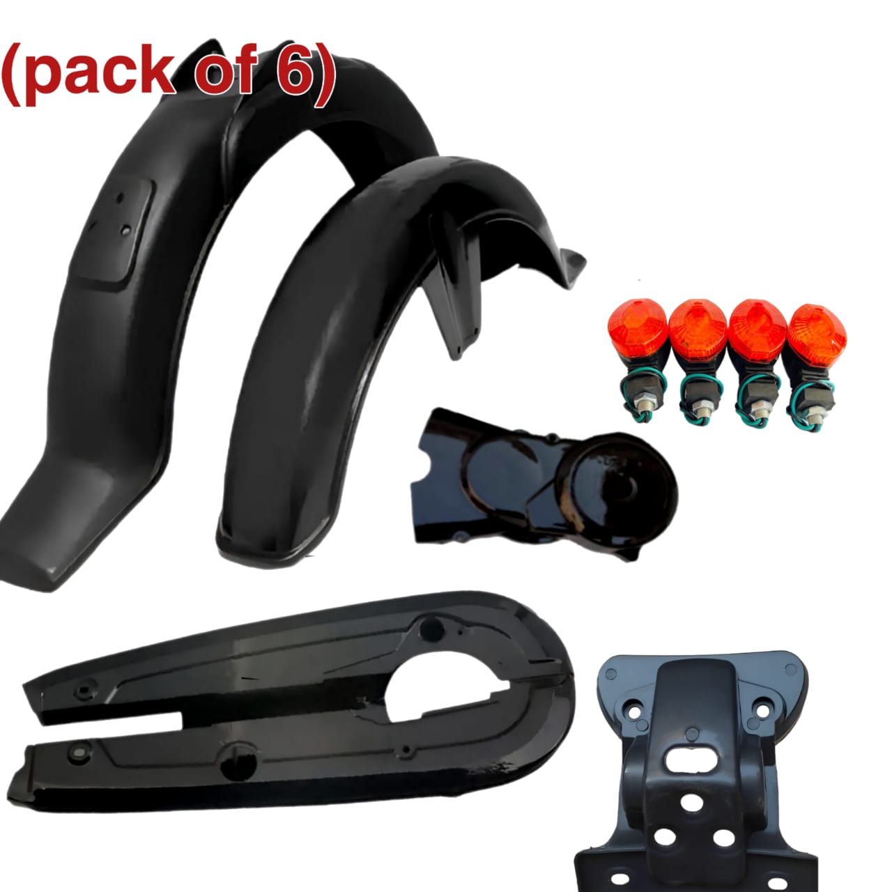 pack-of-6-plastic-mudguards-chain-cover-and-enjine-covermagnet-tapa-4-mini-size-indicator-and-break-bracket-for-70cc-combo-pack_PD6753