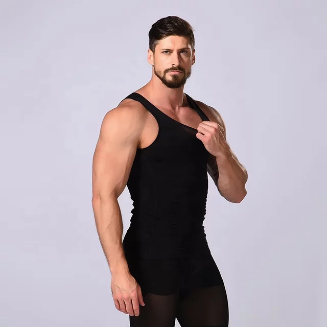 slim-n-fit-body-shaper-vest-shirt---tank-top-sleeveless-shapewear-for-men_PD6630