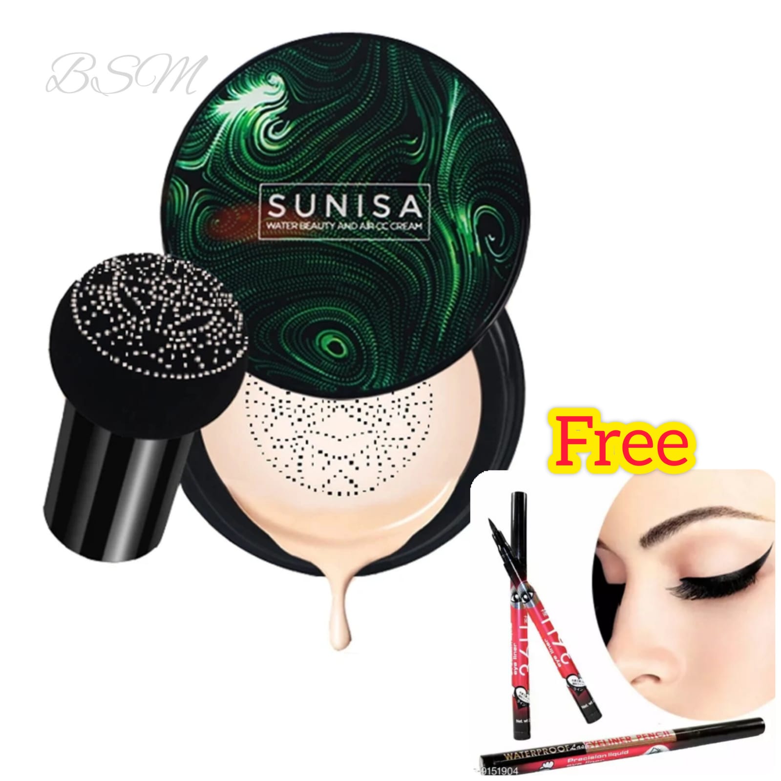 sunisa-foundation-base-20g-waterproof-mushroom-head-air-cushion-bb-cream-nude-liquid-foundations-with-yanqina-36h-liner_PD6389