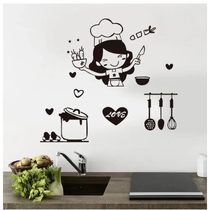 happy-girl-chef-loves-cooking-wall-sticker-restaurant-bar-kitchen-dining-room-fridge-light-switch-decal-diy-art_PD6245