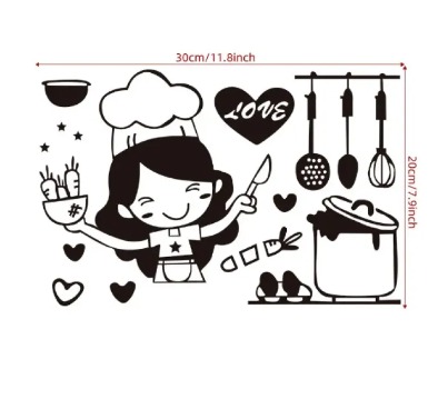 happy-girl-chef-loves-cooking-wall-sticker-restaurant-bar-kitchen-dining-room-fridge-light-switch-decal-diy-art_PD6245