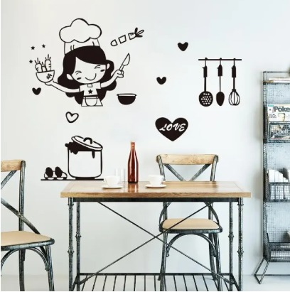 happy-girl-chef-loves-cooking-wall-sticker-restaurant-bar-kitchen-dining-room-fridge-light-switch-decal-diy-art_PD6245