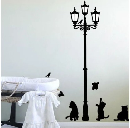 ancient-lamp-cats-and-birds-wall-sticker-cartoon-wall-mural-home-decor-room-kids-decals_PD6239