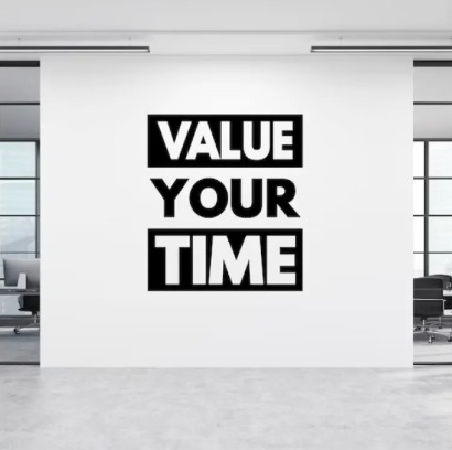 value-your-time-wall-decal-office-wall-decal-office-wall-art-office-wall-decor-office-wall-sticker-vinyl-letterwindow-sticker_PD6228