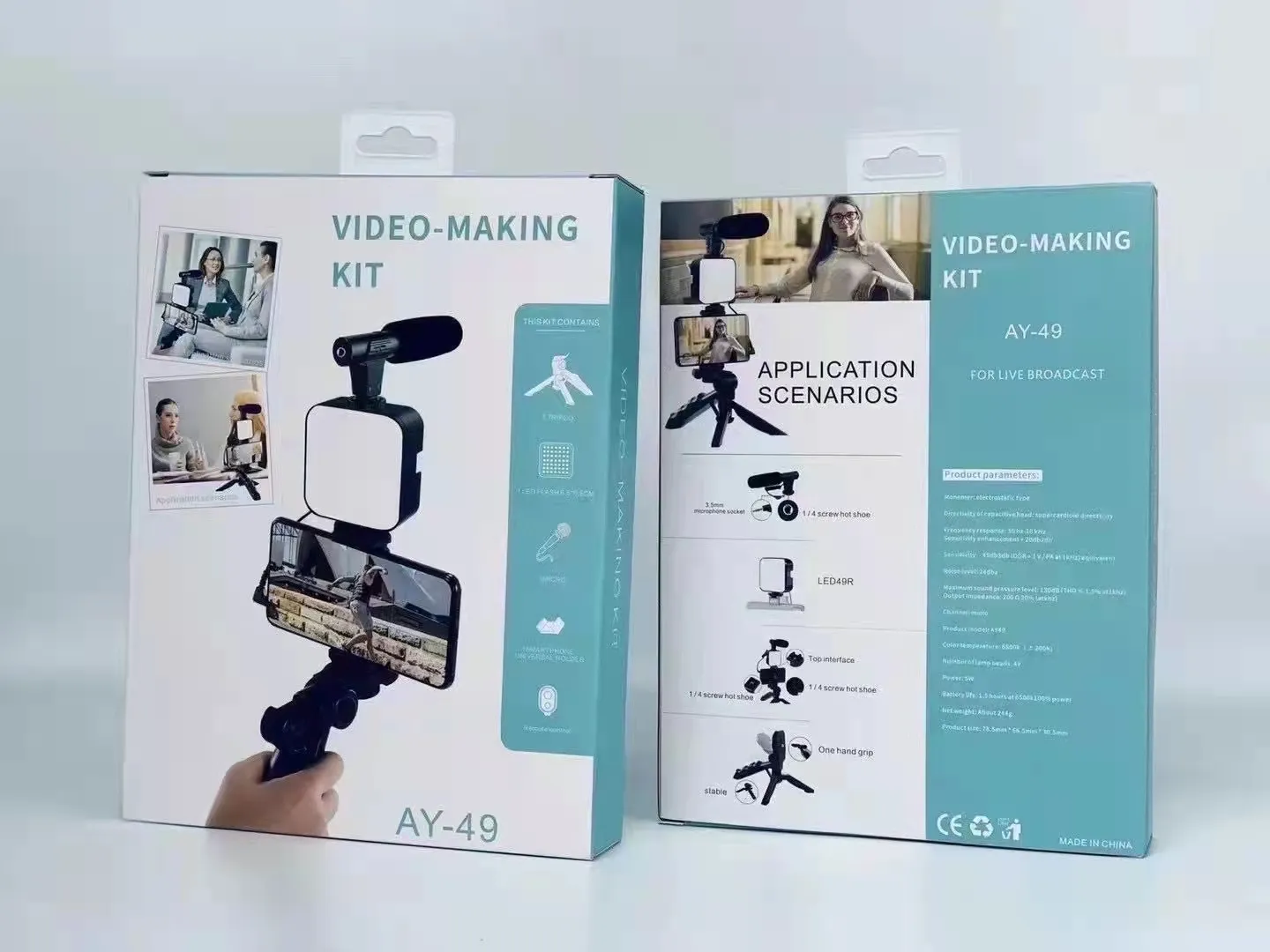 ay-49-video-making-kit-vlogging-tripod-triple-band-light_PD5417