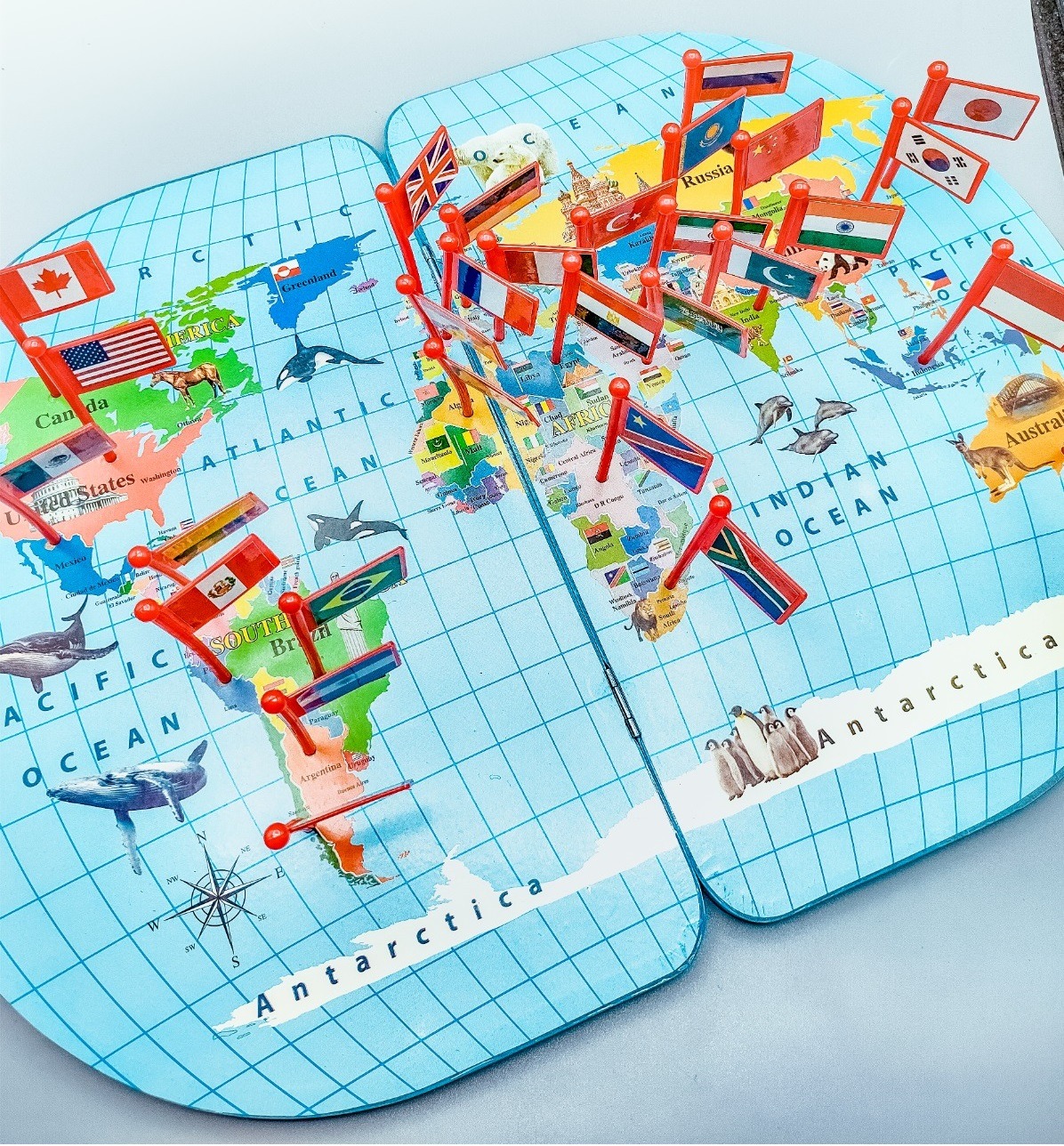 wooden-world-map-with-30-thirty-countries-flags-world-map-puzzle-with-flags-and-capitals--kids-wooden-foldable-national-flags-board-learn-geography-world-map-countries-capitals-language-for-kids-toddlers-and-adults_PD5860