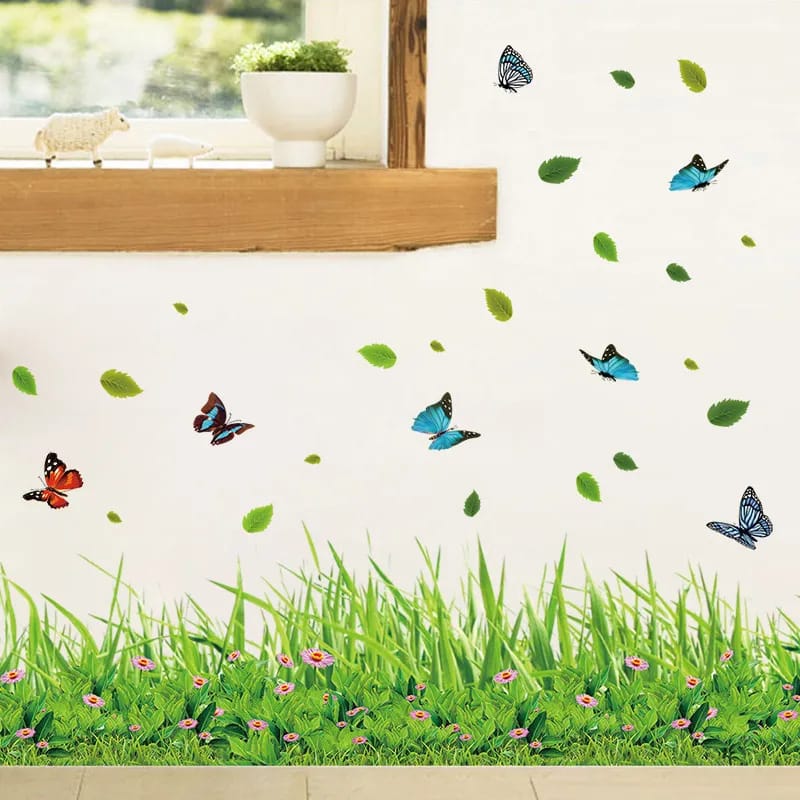 new-3d-fresh-green-plant-removable-green-grass-pvc-wall-stickers-home-decor-waterproof-diy-removable-art-vinyl-7-inch-x-54-inch_PD4733