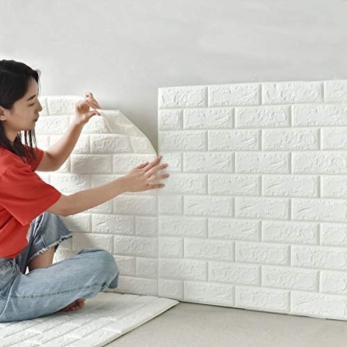 1piece-3d-wall-stickers-faux-brick-white-brick-bedroom-home-decor-waterproof-self-adhesive-living-room-wallpaper_PD263