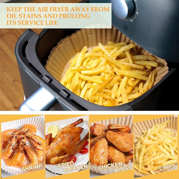 50-pcs---air-fryer-disposable-paper-liner-non-stick-microwave-oven-oil-proof-water-proof-and-dust-proof_PD4676