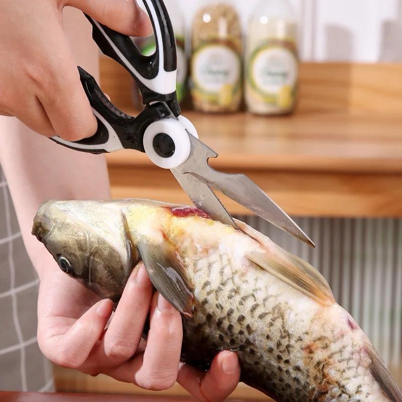 multi-functional-large-stainless-steel-kitchen-scissors-special-fish-cutting-vegetables-roast-broiler-strong-enough-duck-bones-model-fll308_PD3504