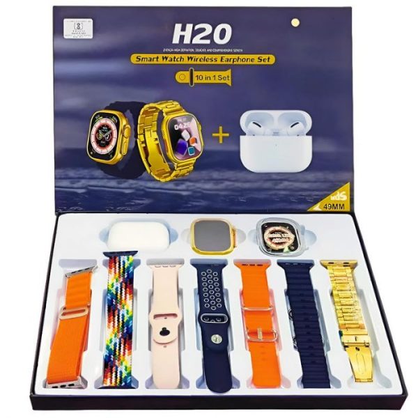 h20-ultra-smartwatch-10-in-1-ultra-smart-watch-with-7-straps-silicone-case-earbuds-full-hd-display-high-quality-watch_PD3230