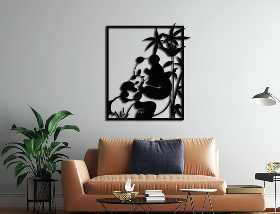 panda-single-penel-wall-decoration-art-home-decorations_PD3853