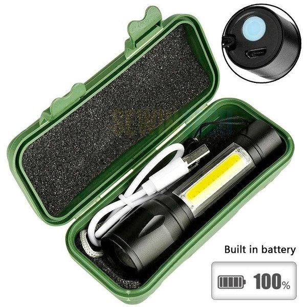 usb-charging-xpecob-led-flashlight-lamp-torch-with-clip-three-mode-zoomable-lamp-built-in-battery-with-box_PD1683