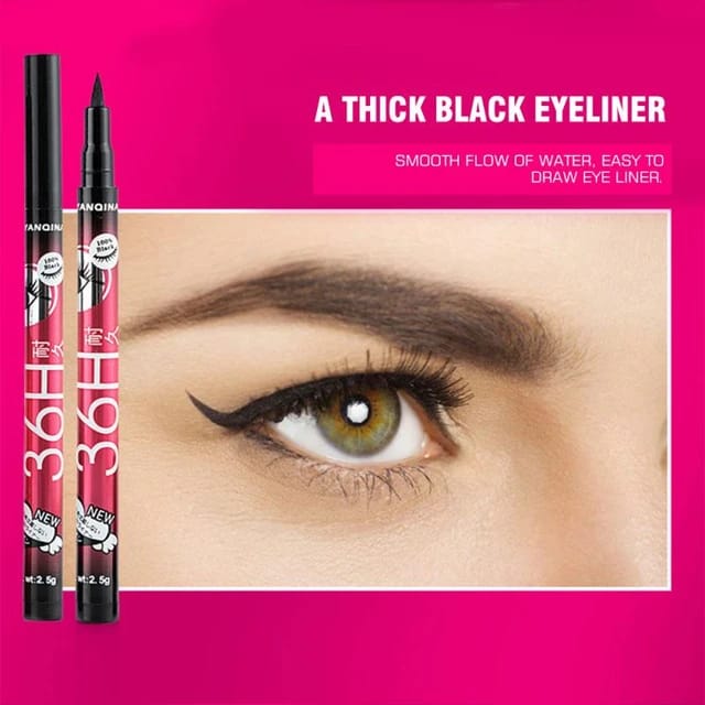 yanqina-black-liquid-eyeliner-3d-mascara-2-in-1-quick-drying-waterproof-non-smudge-eye-liner-pencil-makeup-set_PD3304