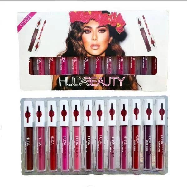 12-pcs-set-huda-beauty-liquid-matte-lip-gloss_PD2916