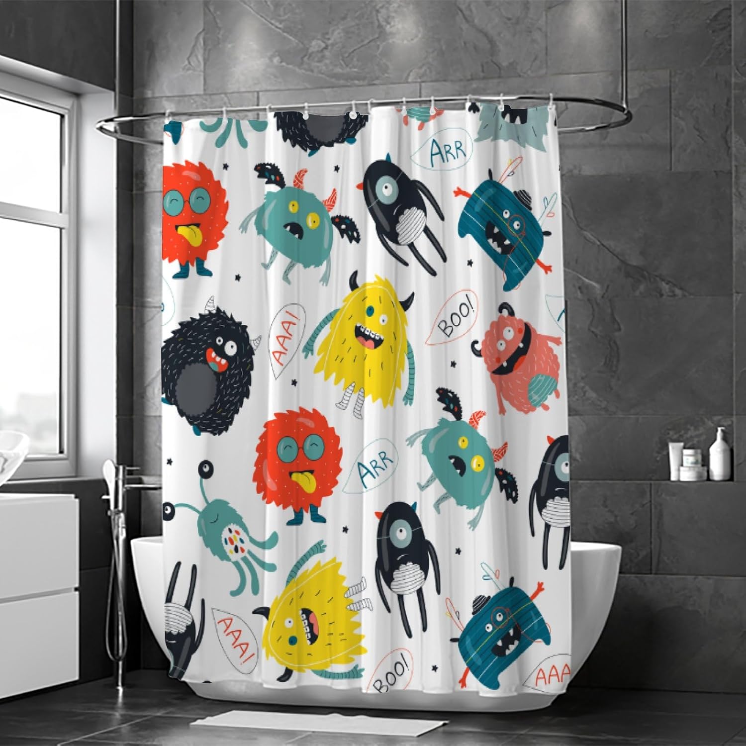 bathroom-shower-curtain-modern-waterproof-with-12-hooksrandom_PD2244