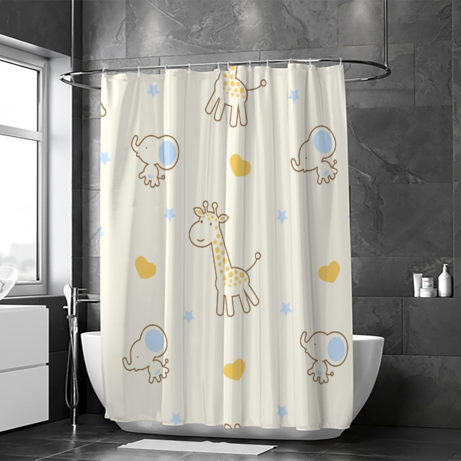 bathroom-shower-curtain-modern-waterproof-with-12-hooksrandom_PD2244