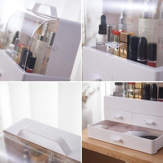 makeup-organizer-modern-cosmetic-white-storage-box-portable-handle-fully-open-waterproof-lid-dust-proof-3-drawers-great-for-bathroom-dresser-counter-top_PD911