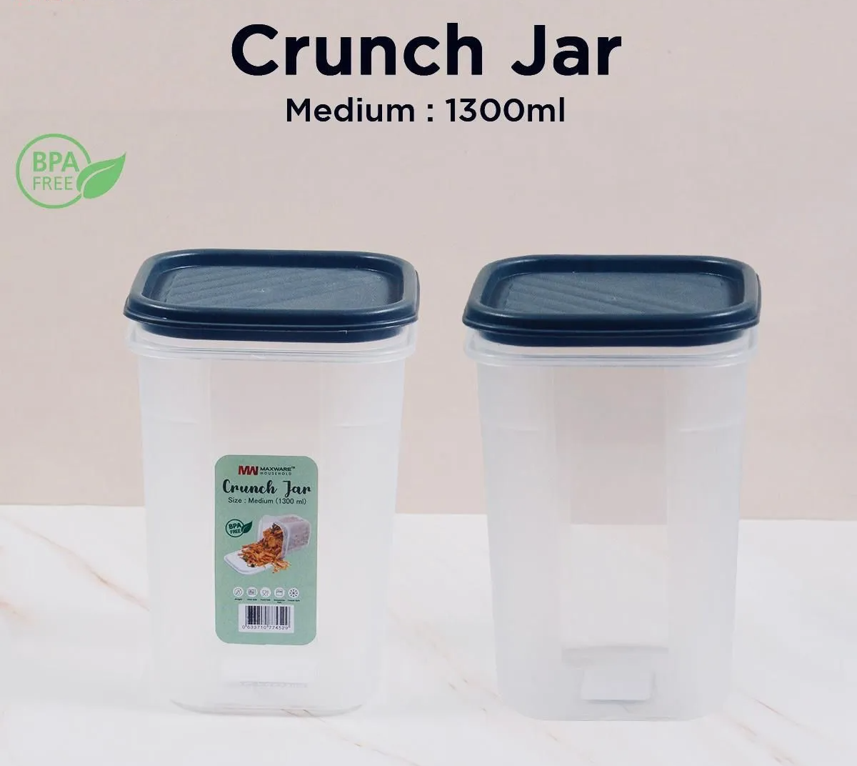 1-pcs-multi-purpose-air-tight-crunch-jar-storage-container-crunch-jar-box-storage-box-plasticrandom-colours_PD1673