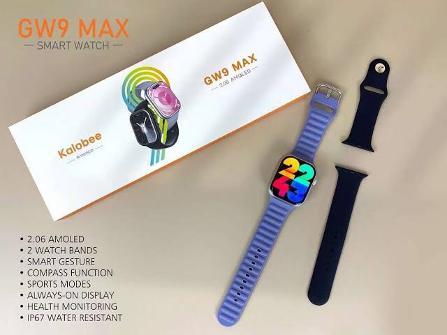 gw9-max-kalobee-america-smartwatch-amoled-206-inch-47mm-screen-display-with-2-straps-bluetooth-calling-wireless-charging-smartwatch_PD1605