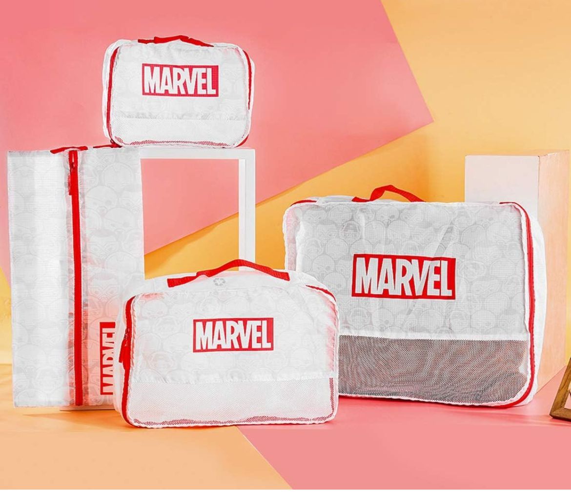 4-pcs-set-marvel-travel-bag-set-travel-storage-bag-red-and-white_PD1755