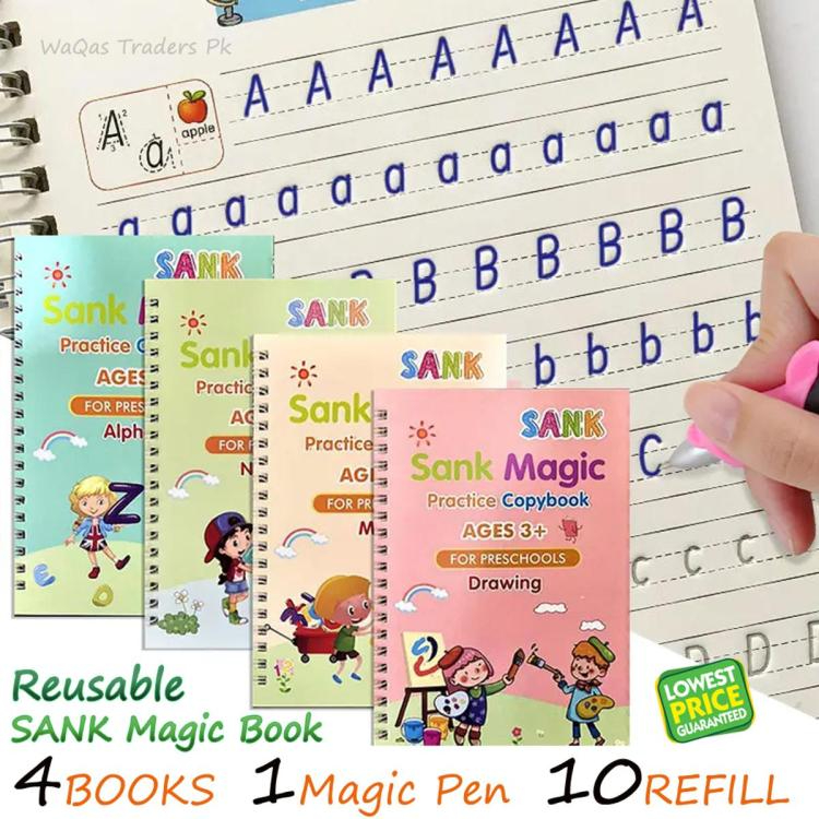 pack-of-4-sank-magic-book-practice-tracing-handwriting-first-pre-school-baby-learning-books-for-kids-books-magic-pen-with-10-ink-refills_PD740