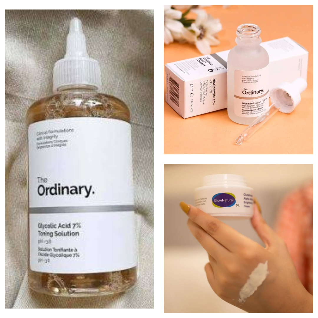 pack-of-3-the-ordinary-glycolic-acid-240ml-the-ordinary-skin-brightening-niacinamide-10-zinc-1-serum-30ml-glow-natural-glutathione-alpha-arbutin-skin-brightening-cream-50g_PD245