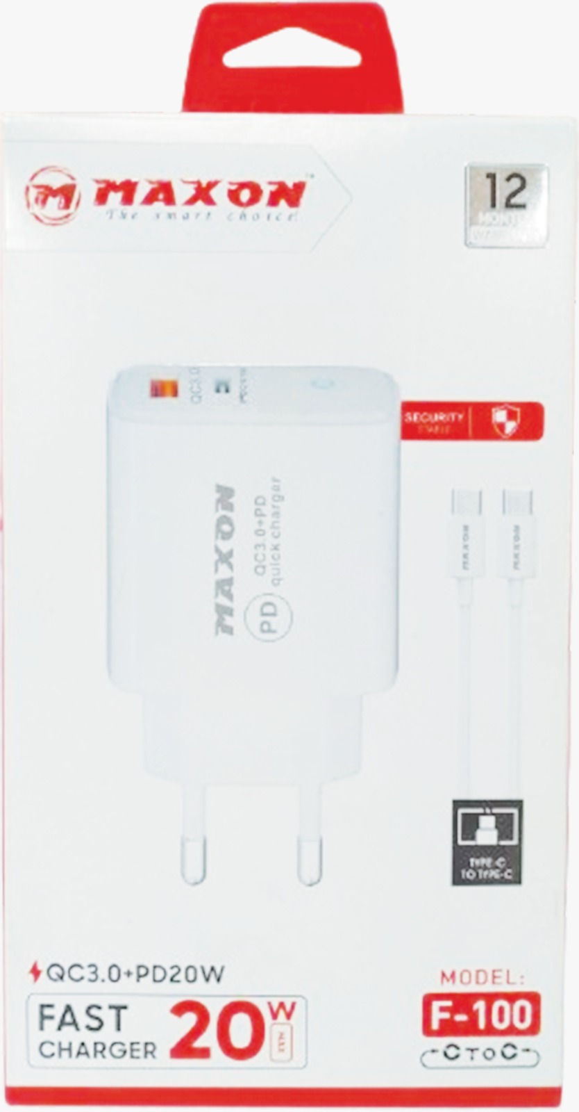 maxon-f-100-c-to-c-20w-android-fast-charger-qc30-pd20w-fast-chargerc-to-c-your-devices-quickly-and-efficiently_PD495