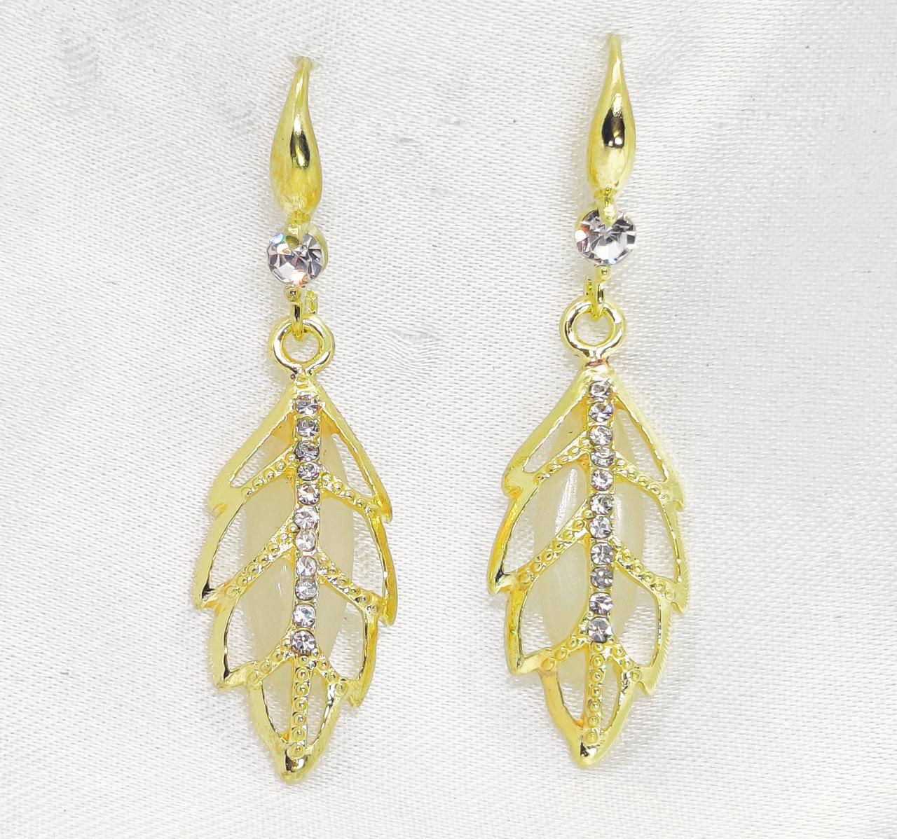 imported-radiant-golden-leaf-earrings-with-crystal-detailing-modern-twist-for-women-jewelry_PD114