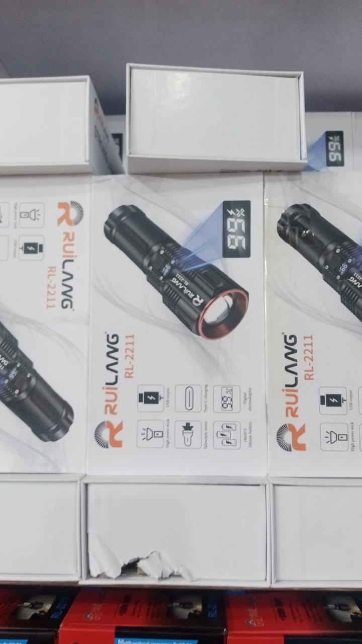 ruilang-rl-2211-model-2km-long-range-torch---flashlight-waterproof-torch-with-power-bank-9800mah-battery_PD7569