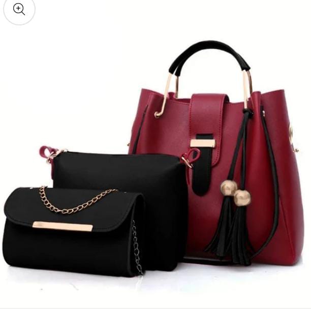 3-pcs-womens-leather-plain-hand-bag-set-for-women-fashionable-new-style-bags-shoulder-bag-cross-body-bag-amp-hand-bag-set_PD7486