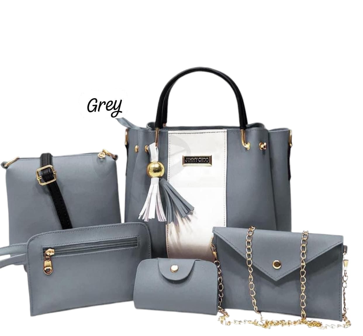 5-piece-set-roc-jimmy-choo-high-quality-cynthetic-leather-with-cloud-bag-long-wallet-zipper-wallet-and-mini-wallet_PD7463